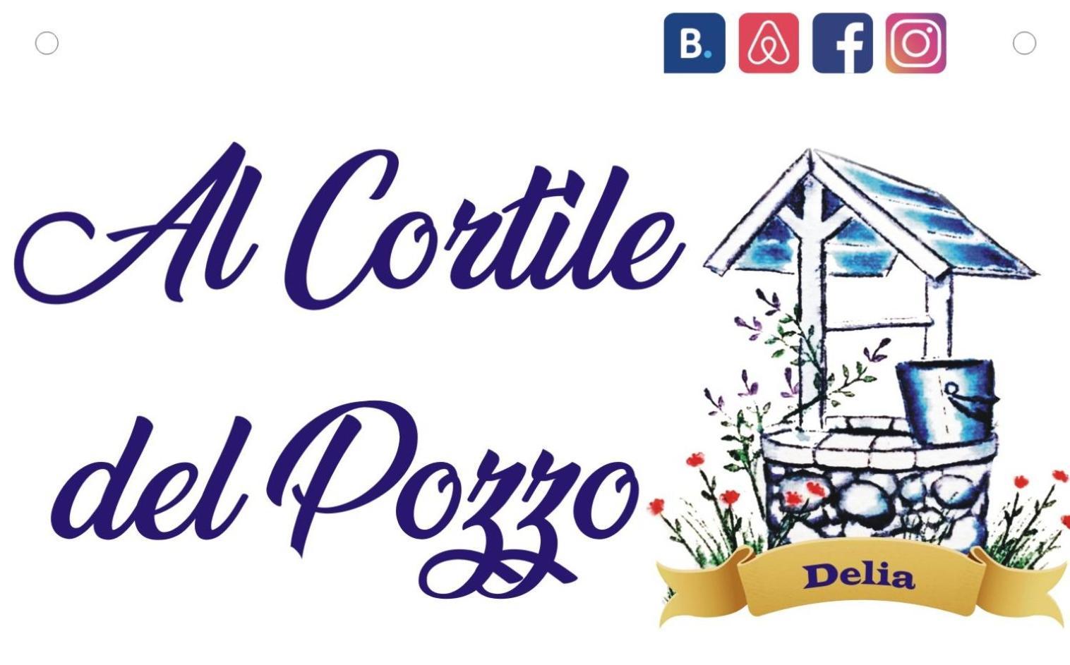 Ferienwohnung Al Cortile Del Pozzo Delia Exterior foto